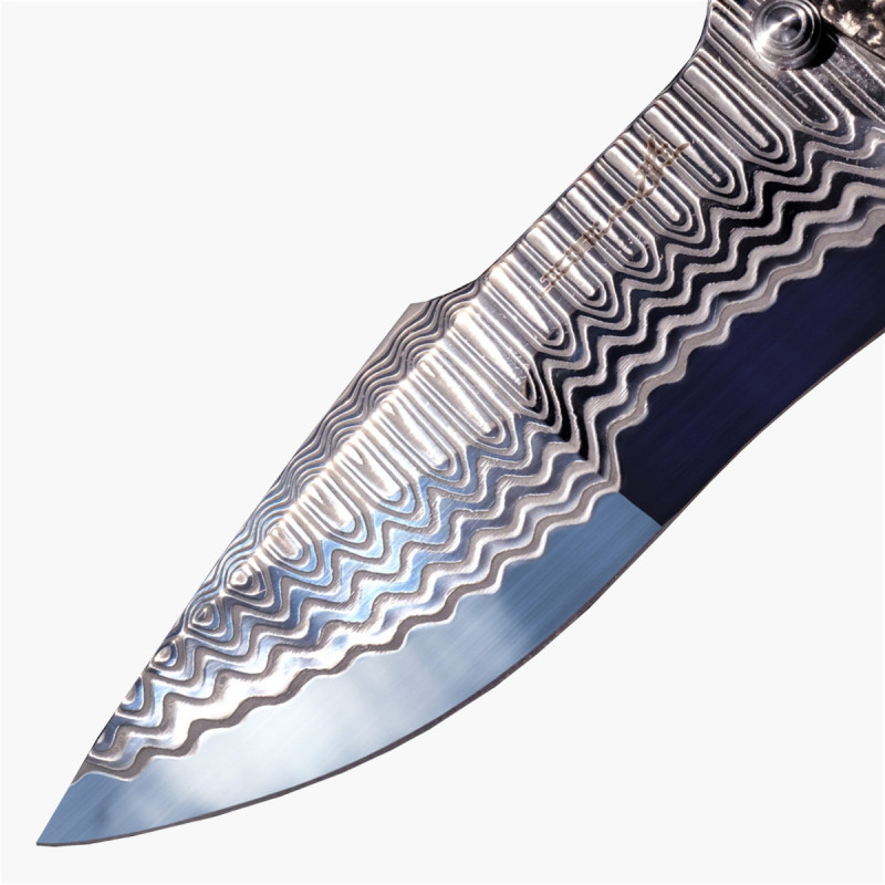 Stainless steel Damasteel - Damacore DC18N - Hugin