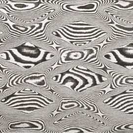 Forged carbon damascus steel DSC - Rhombi