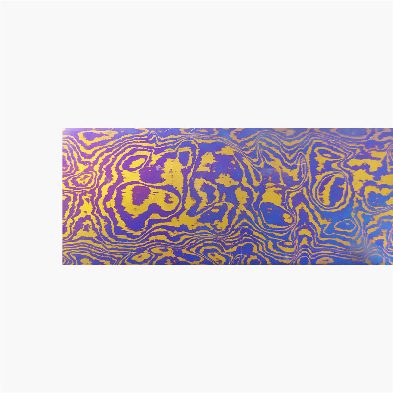 Titanium Damascus - Leopard