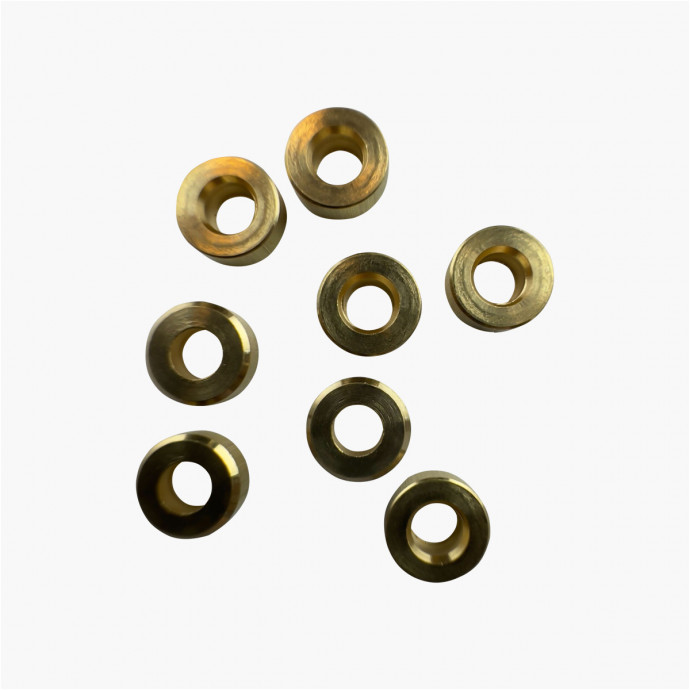 Bushings brass for knifemaking mounting