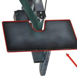 TABLE DE TRAVAIL rouleaux à poncer Goset G20.