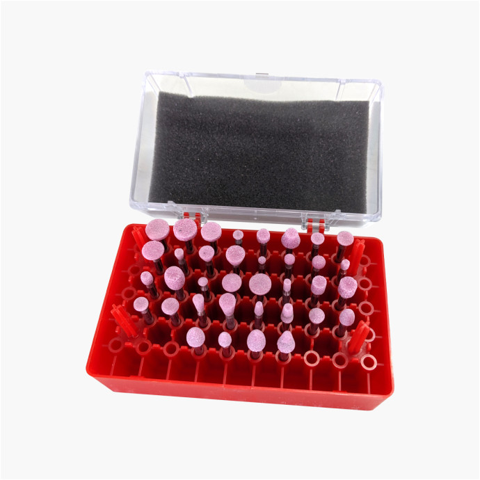 Kit de 36 mini meules sur tige EKR - Ø3