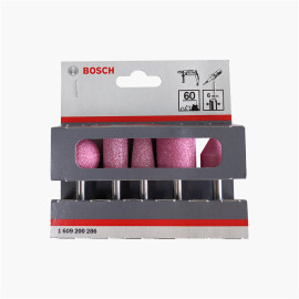 Assortiment 5 meules sur tige Ø 6 - Acier