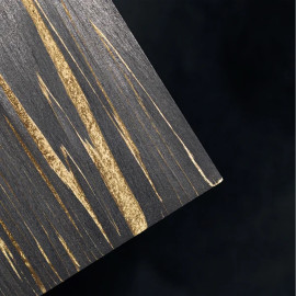 Plaquettes fibre de carbone - Light - Gold