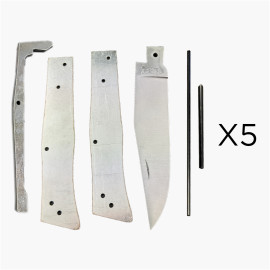Couteau en kit - Alpin - 5 pieces
