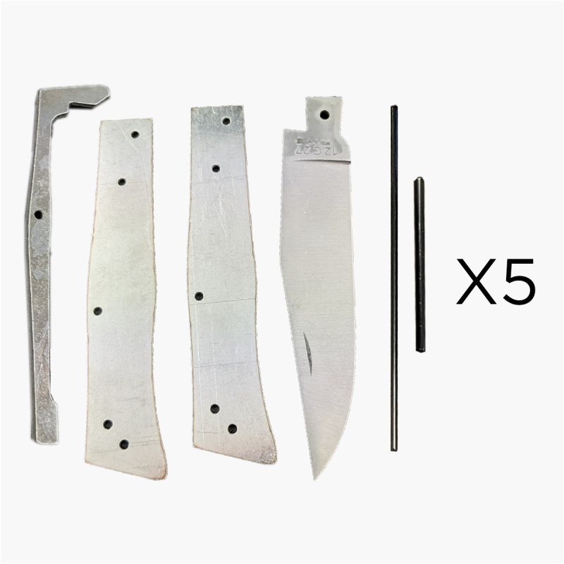 Couteau en kit - Alpin - 5 pieces
