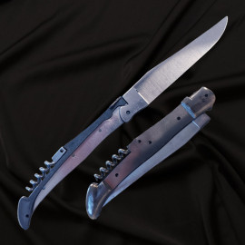 Folding kit knife - Laguiole Corkscrew - HOME BLADE