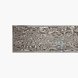 Forged carbon damascus steel DSC - Wild