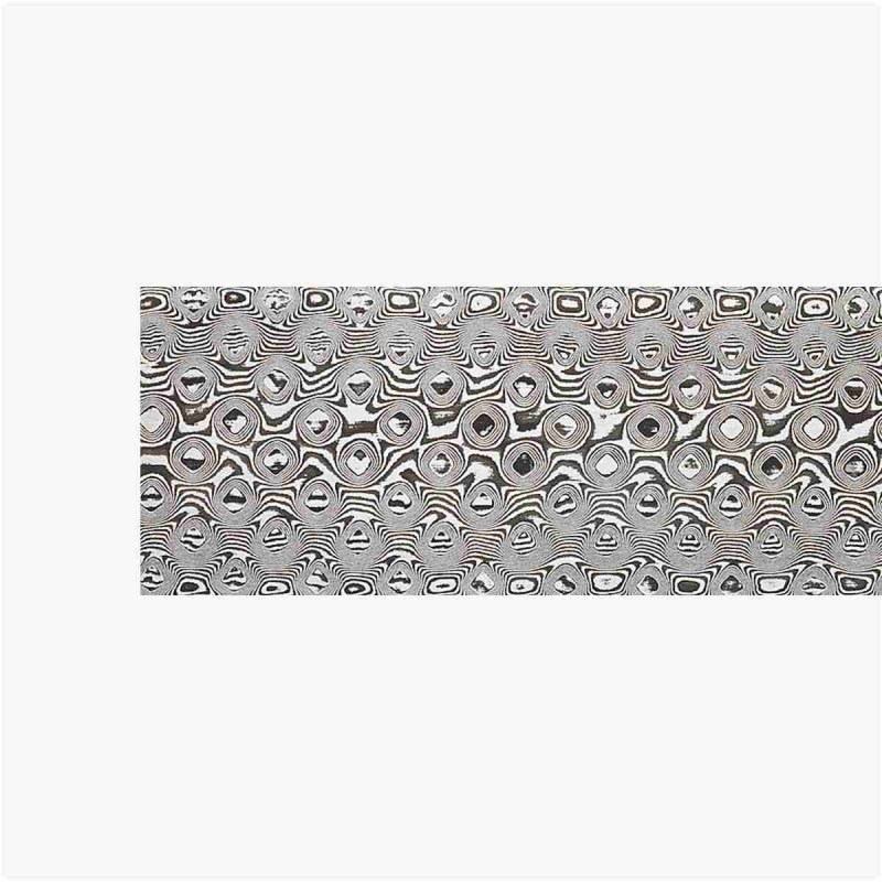 Geschmiedeter Kohlenstoff-Damas-Stahl DSC - Rose