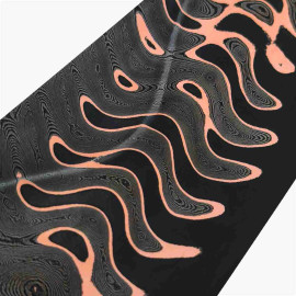 Damascus Baker Forge - GoMai CuShim - Chevron