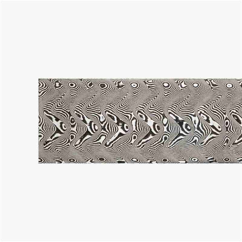 Acier damas carbone forgé DSC - Boomerang