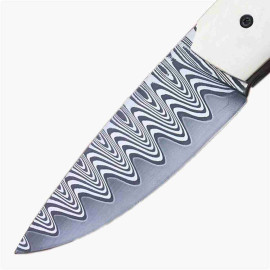 Acier inoxydable Damasteel - Damacore DC18N  - Odin's Eye