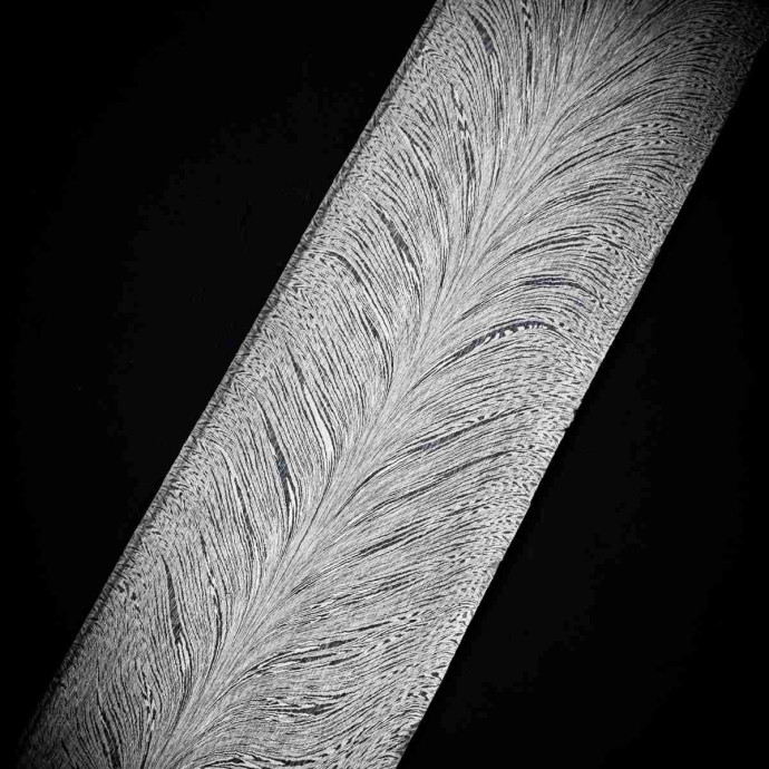 Baker Forge - Feather Damascus - 9000 Layers