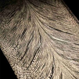 Baker Forge - Feder Damaskus - 9000 Schichten