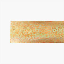 Damascus Mokume Copper/Maillechort - Rose