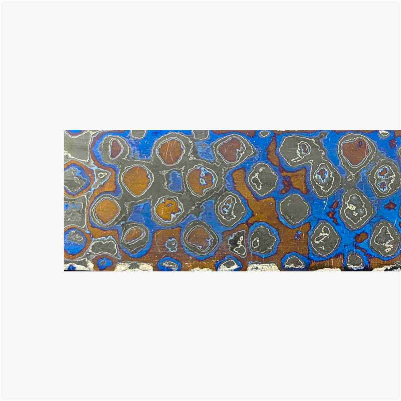 Zircuti - Damascus Titane Zirconium - Pyramid