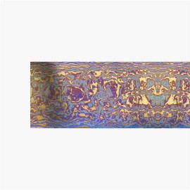 Zircuti - Damaskus Titane Zirconium - Leopard