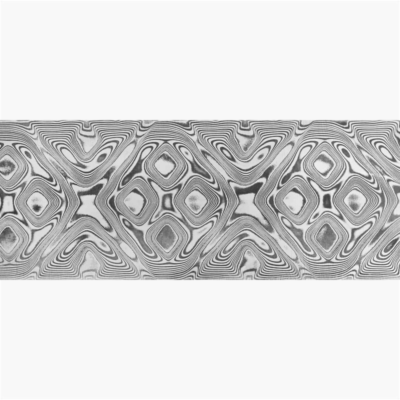 Damas inoxydable - Damasteel® DS93X - Baldur