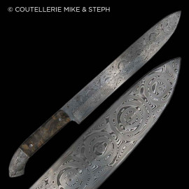 Stainless Damascus - Damasteel® DS93X - Grosserosen