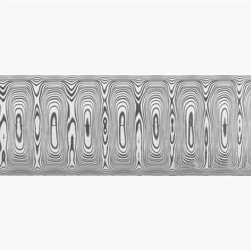 Damas inoxydable - Damasteel® DS93X - Odins Eye