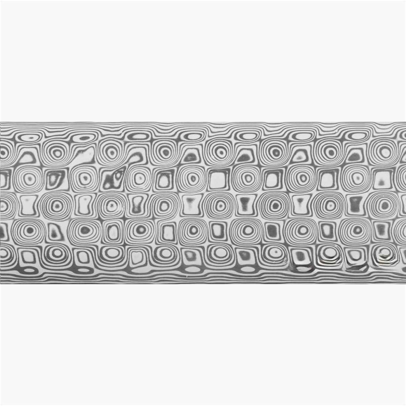 Damas inoxydable - Damasteel® DS93X - Rose