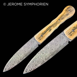 Damas inoxydable - Damasteel® DS93X - Rose