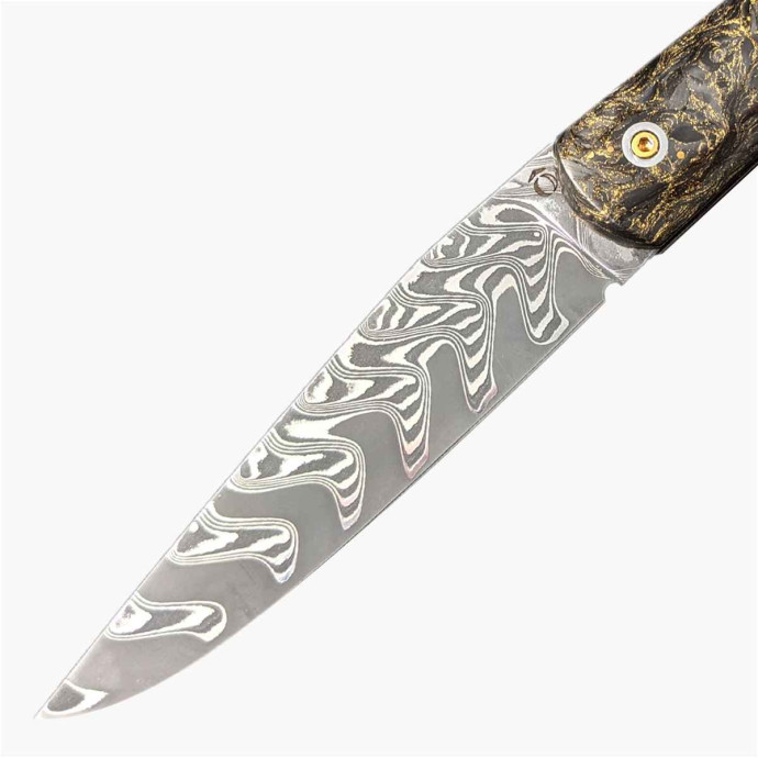 Damascus Futuron - Elmax Core - Waves Pattern