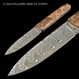 Damascus Futuron - Elmax Core - Waves Pattern