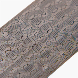 Vegas Forge - Reptilian - Acier damas inoxydable américain