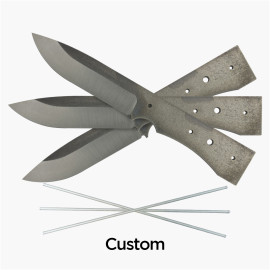 Lot couteaux de chasse x3 - N690