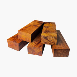 Bloc de bois d'orme stabilisé