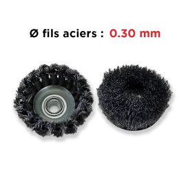 Brosses coupe - Ø fils 0.30mm
