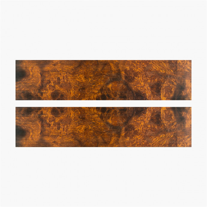 Natural ironwood burl scales