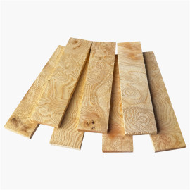Natural ash wood burl scales
