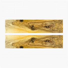Natural olive wood scales - Superior quality