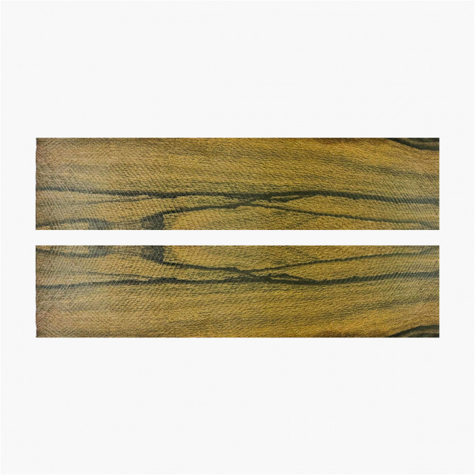 Natural ziricote wood scales