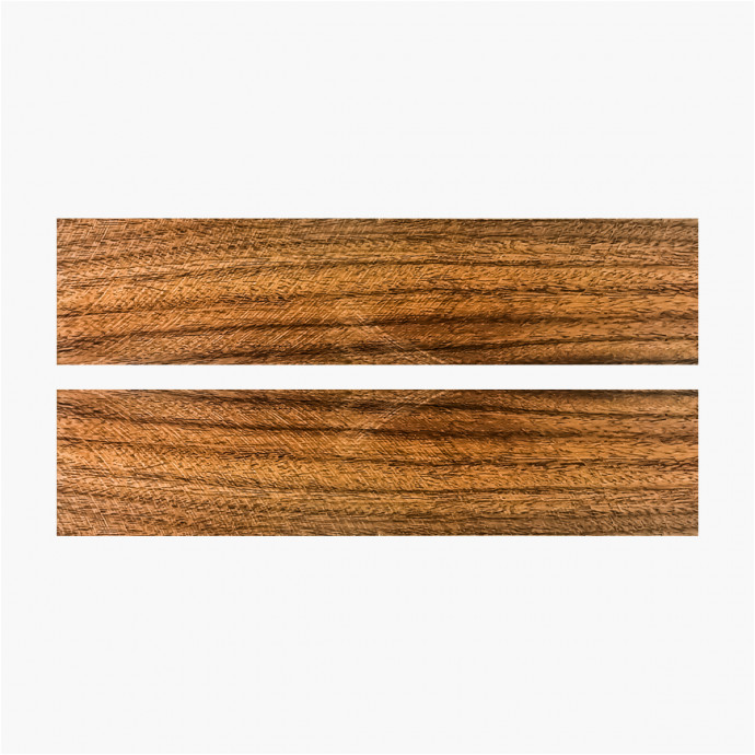 Plaquette de bois de palissandre naturel