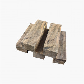 Natural ziricote wood blocks