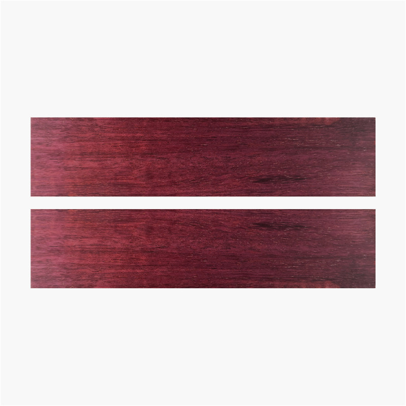 Plaquettes de bois d'Amarante stabilisé