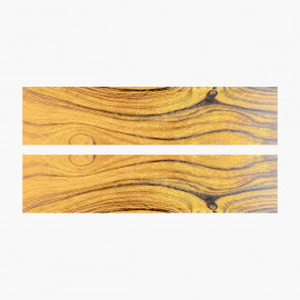 Natural iron wood scales