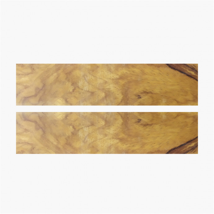 Plaquettes de bois d'Afzelia stabilisé