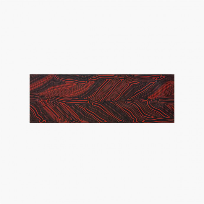 G10 Scale - Damascus - Red Black