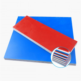 Plaque - G10 - Bleu Blanc Rouge