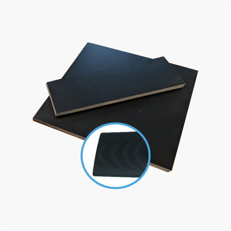 Plaques de Suretouch - G10 et caoutchouc - Noir / Noir