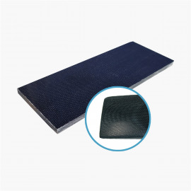 Micarta Platten - Leinwand Schwarz