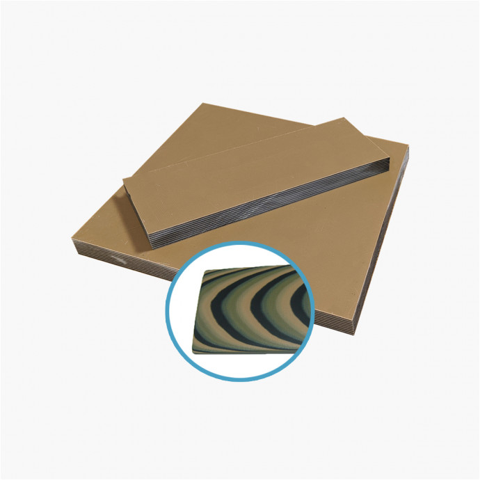 Suretouch plates - G10 and rubber - Coyote / Black / Olive