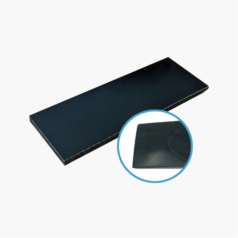 Micarta Plates - Linen Black