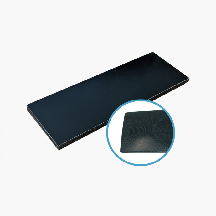 Micarta Plates - Linen Black