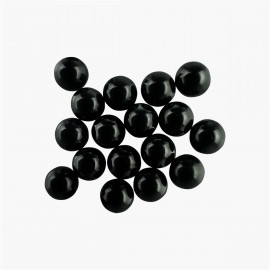 Ceramic detent ball for folding knife