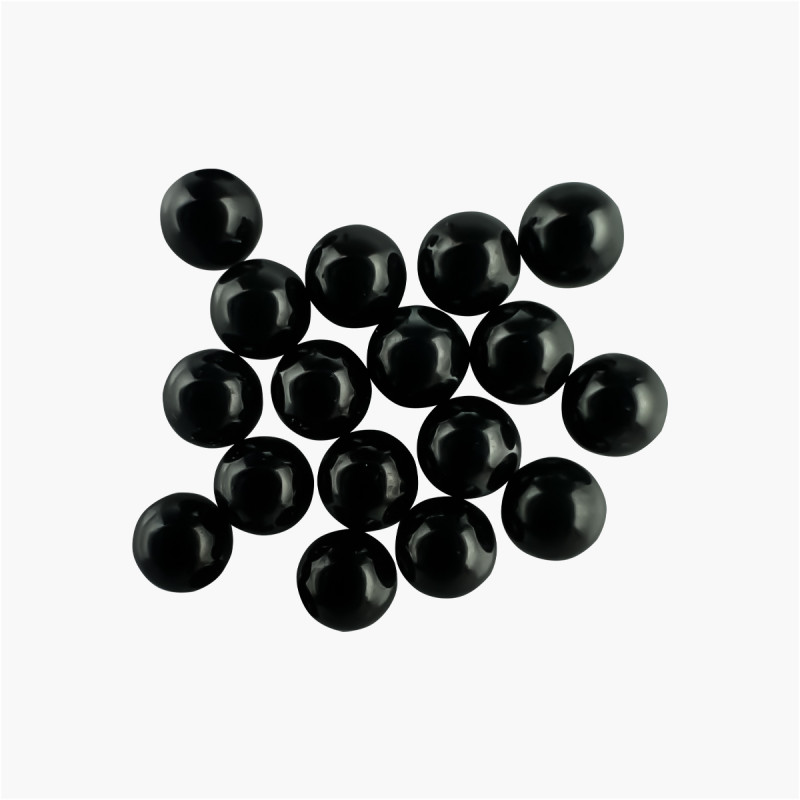 Ceramic detent ball for folding knife